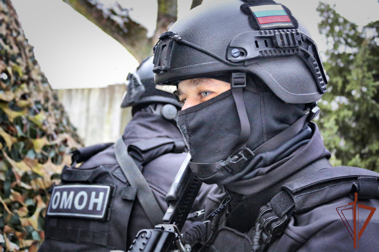 В Калининградской области при содействии ОМОН Росгвардии проведено оперативно-профилактическое мероприятие 