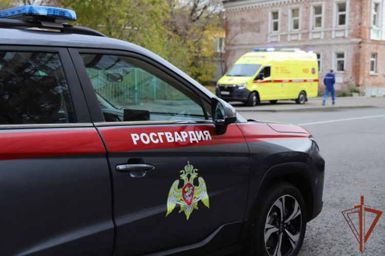 Сотрудники Росгвардии в Москве задержали подозреваемого в разбойном нападении (видео)