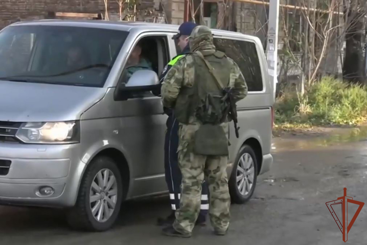 Спецназ Росгвардии принял участие в профилактическом мероприятии в ДНР (видео)