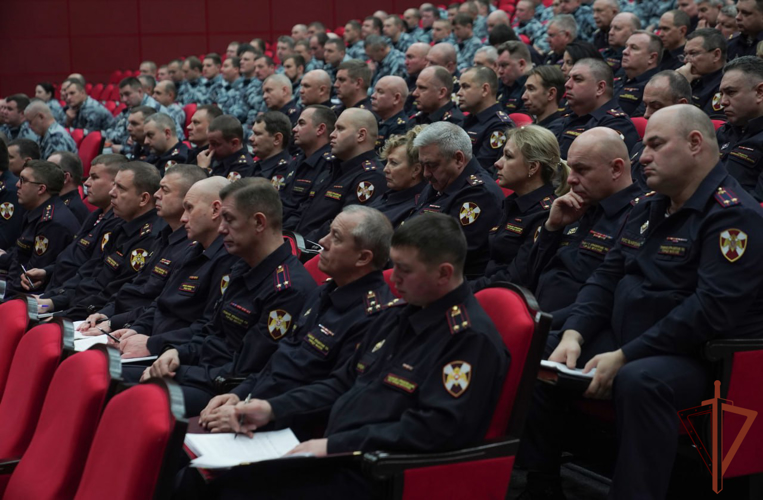 В столичном главке Росгвардии подвели итоги служебно-боевой  деятельности за 2024 год