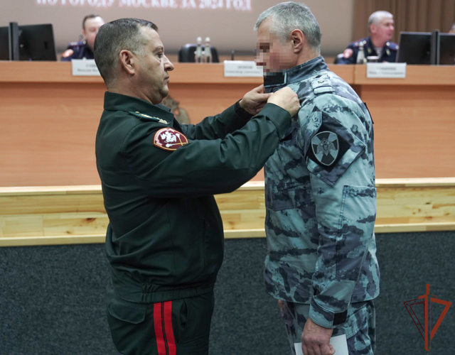 В столичном главке Росгвардии подвели итоги служебно-боевой  деятельности за 2024 год