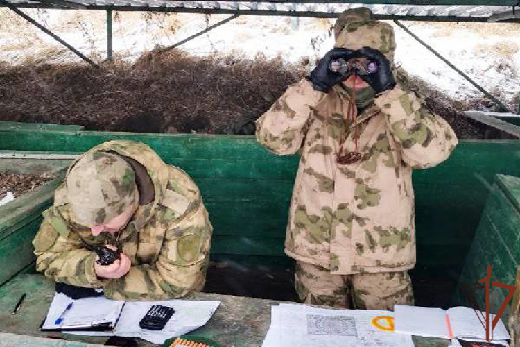 В Уральском округе Росгвардии прошел учебный сбор с начальниками артиллерии воинских частей и артиллерийскими корректировщиками