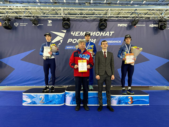 Росгвардеец Семён Елистратов стал чемпионом России по шорт-треку