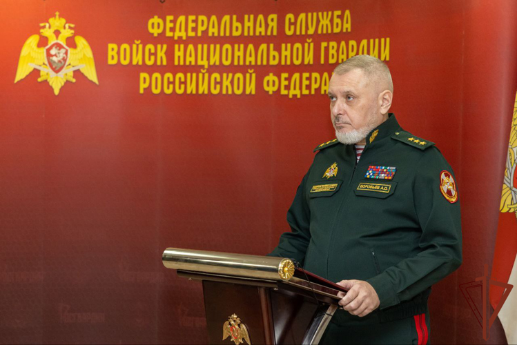 Заместитель директора Росгвардии генерал-полковник Алексей Воробьев поздравил личный состав и ветеранов с 30-летием создания подразделений по взаимодействию со СМИ (видео)