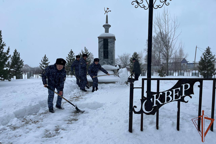 Патриотическая акция Росгвардии «На страже памяти» состоялась в Томской области