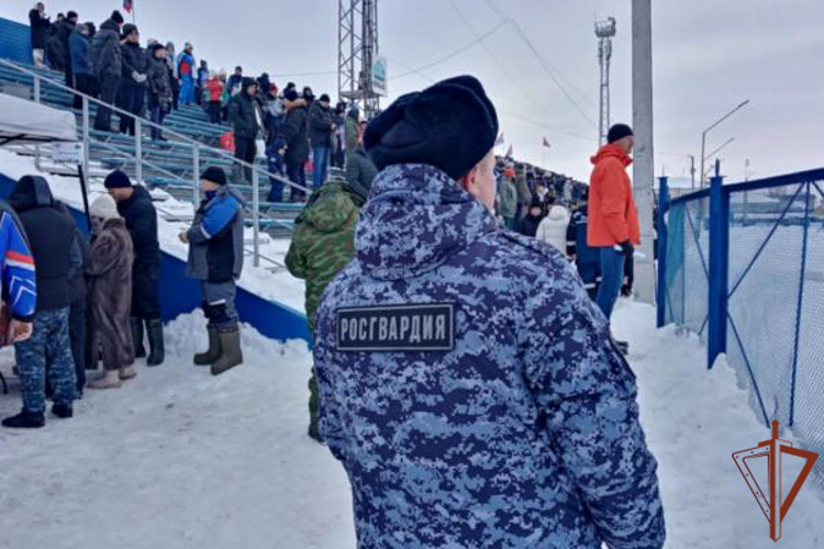 Правопорядок обеспечили росгвардейцы при проведении спортивных мероприятий на Урале