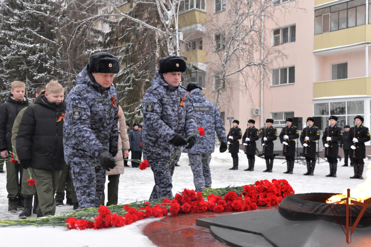 При участии росгвардейцев на Урале прошли мероприятия в рамках Года защитника Отечества 