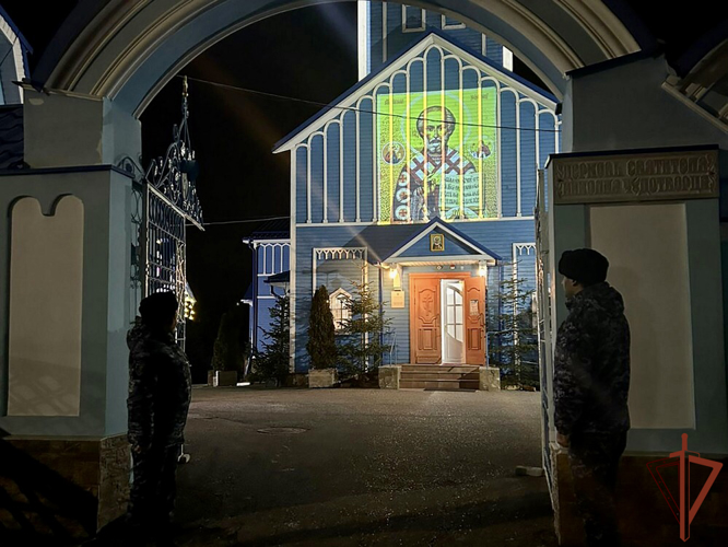 Более 600 сотрудников и военнослужащих Росгвардии на Северном Кавказе обеспечили безопасность в период празднования Рождества Христова
