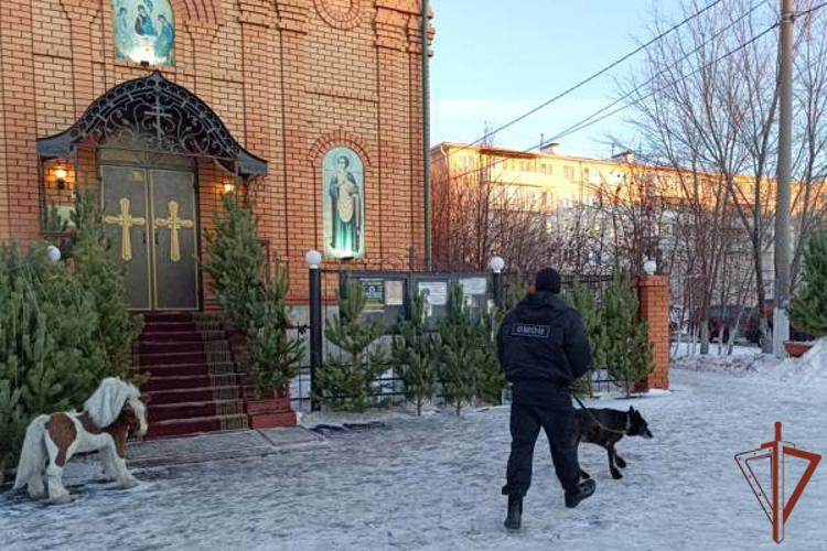 Сотрудники Росгвардии обеспечили безопасность праздника Рождества Христова на Урале