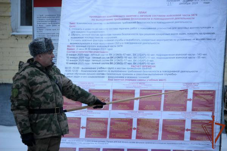 В Уральском округе Росгвардии начался зимний период подготовки