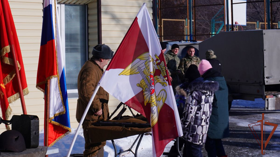 На Урале росгвардейцы провели патриотические мероприятия