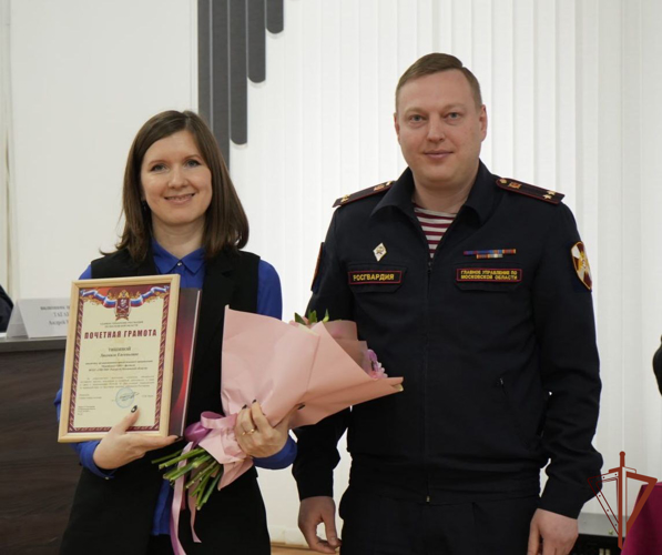 В Центральном округе Росгвардии поздравили представителей подразделений по взаимодействию со СМИ с праздником
