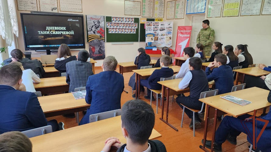 Мероприятия по случаю годовщины полного освобождения Ленинграда от фашистской блокады прошли в Северо-Кавказском округе Росгвардии