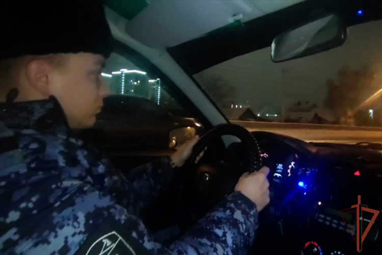 В Пензе росгвардейцы задержали водителя в состоянии опьянения, в автомобиле которого обнаружили охолощенное оружие (видео)