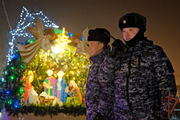 Более 4 тыс. сотрудников Росгвардии обеспечили безопасность в период празднования Рождества Христова в Сибири