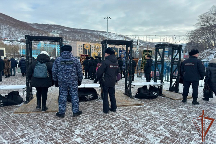 Росгвардейцы на Дальнем Востоке обеспечили безопасность новогодних праздников 