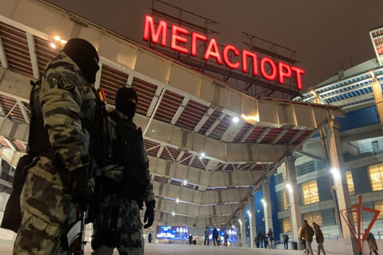 Безопасность матча КХЛ обеспечила Росгвардия в Москве