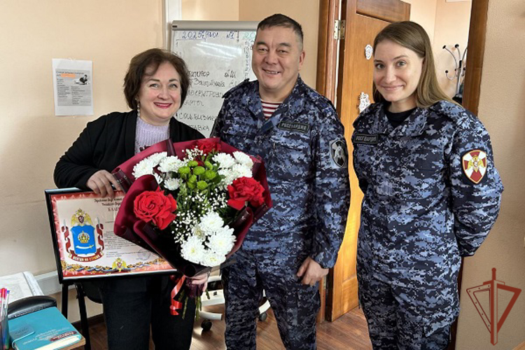 В Южном округе Росгвардии поздравили журналистов с профессиональным праздником 