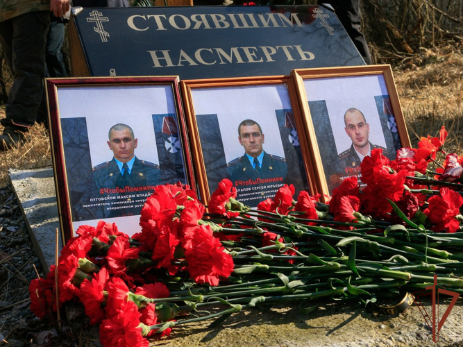 На Ставрополье почтили память погибших при исполнении служебного долга сотрудников ОМОН