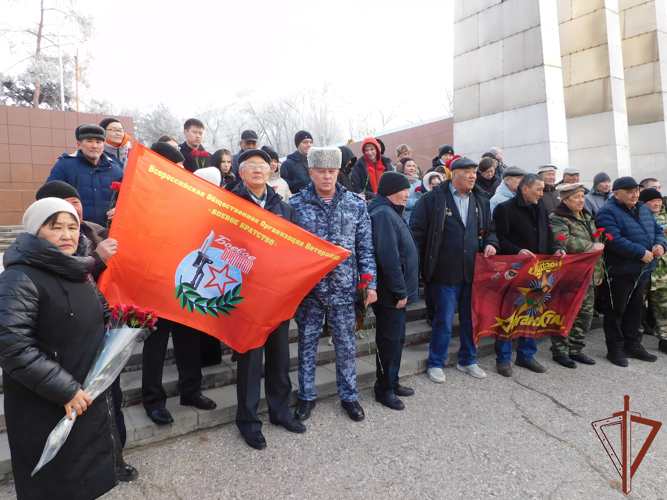 Память воинов-интернационалистов почтили в Южном округе Росгвардии