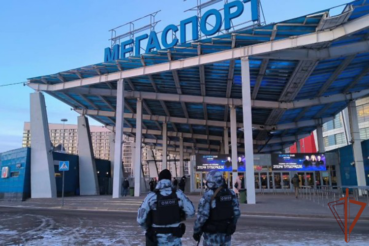 Военнослужащие и сотрудники Росгвардии обеспечили безопасность матчей КХЛ в Москве