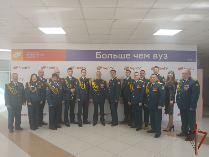 На Урале росгвардейцы приняли участие в мероприятиях, посвященных Дню защитника Отечества