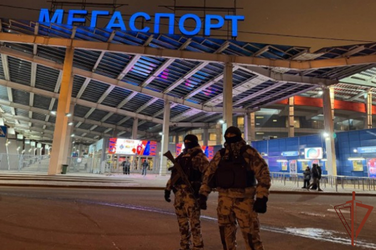Военнослужащие и сотрудники Росгвардии обеспечили безопасность во время проведения спортивных мероприятий в Москве
