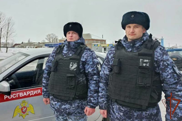 В Алтайском крае росгвардейцы оказали помощь автомобилистке, попавшей в трудную дорожную ситуацию