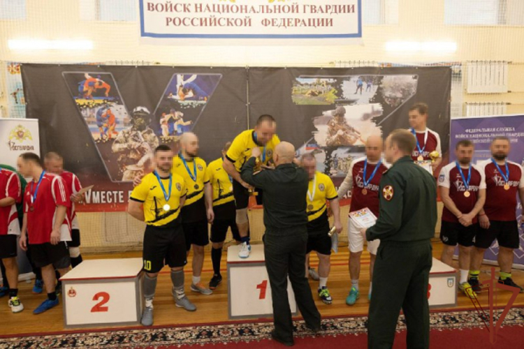 В Росгвардии состоялся чемпионат по мини-футболу 