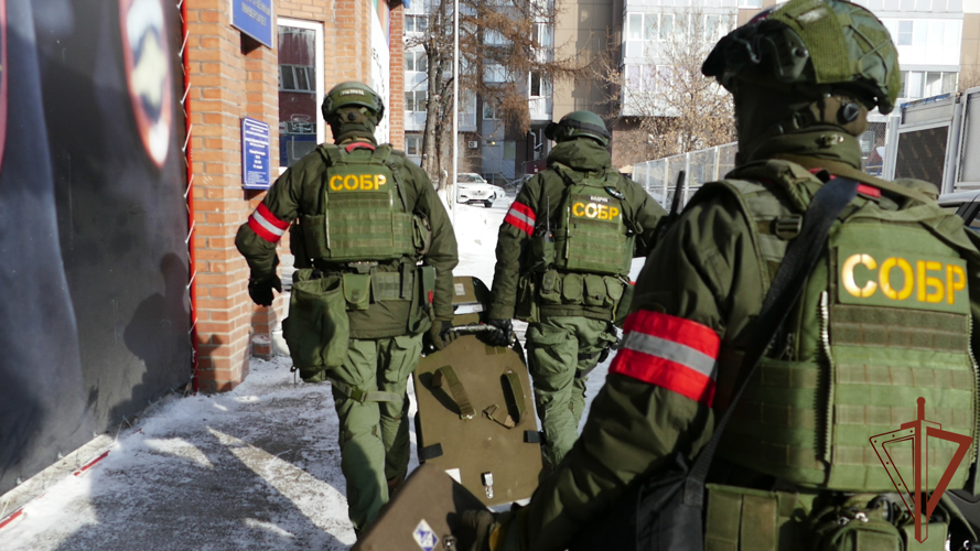 В Иркутской области Росгвардия провела межведомственное учение по освобождению заложников