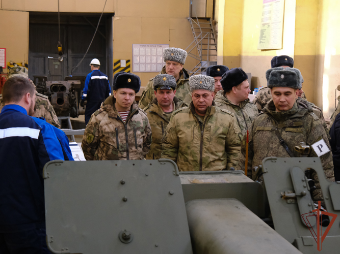 Учебно-методический сбор со специалистами службы артиллерийско-технического обеспечения Росгвардии состоялся на Урале