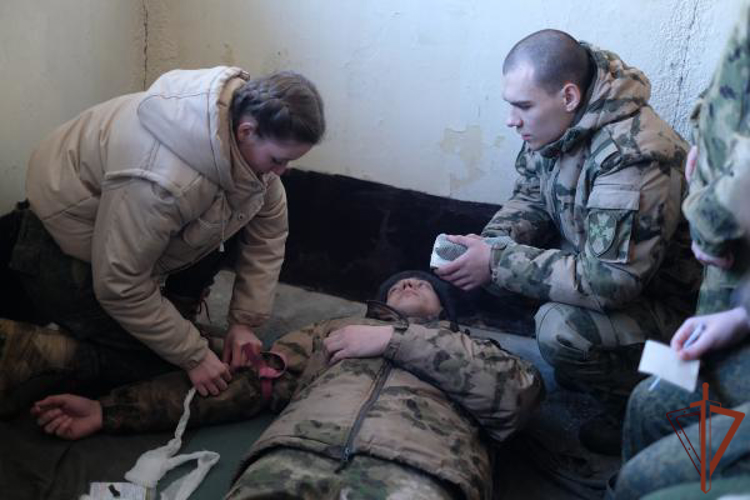 В Подмосквье при участии росгвардейцев состоялась военно-патриотическая игра «Зарница»