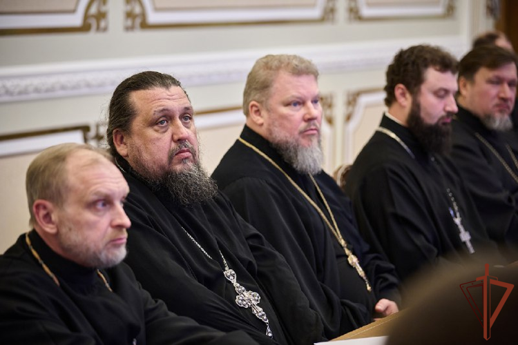 В ДНР состоялась рабочая встреча представителей Росгвардии и Русской Православной Церкви (видео)
