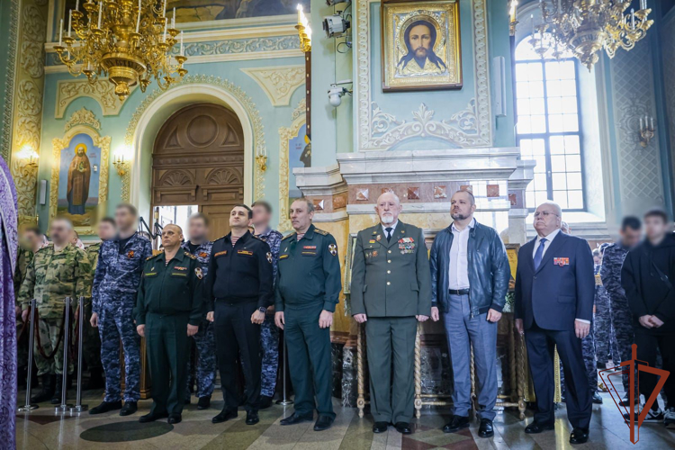 В День  Росгвардии в  Ставрополе состоялся молебен о даровании Победы русскому воинству