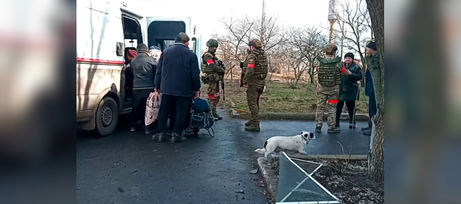 Росгвардия оказывает помощь в эвакуации мирных жителей из освобождённых населенных пунктов Суджанского района (видео)