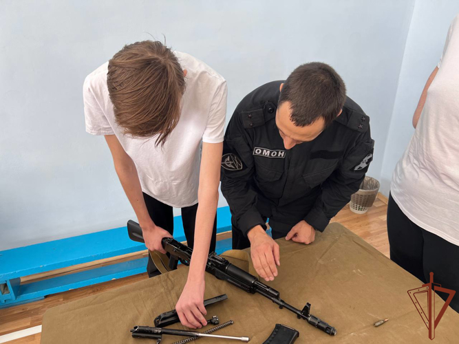 В Восточном округе Росгвардии прошли мероприятия по патриотическому воспитанию подрастающего поколения