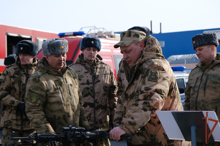 Учебно-методический сбор со специалистами службы артиллерийско-технического обеспечения Росгвардии состоялся на Урале