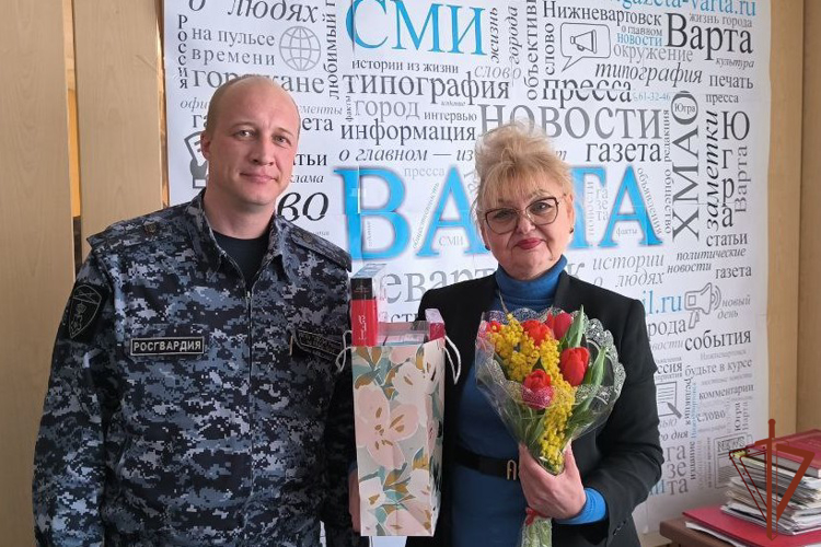 Всероссийскую ведомственную акцию «Весенний комплимент от Росгвардии» поддержали на Урале