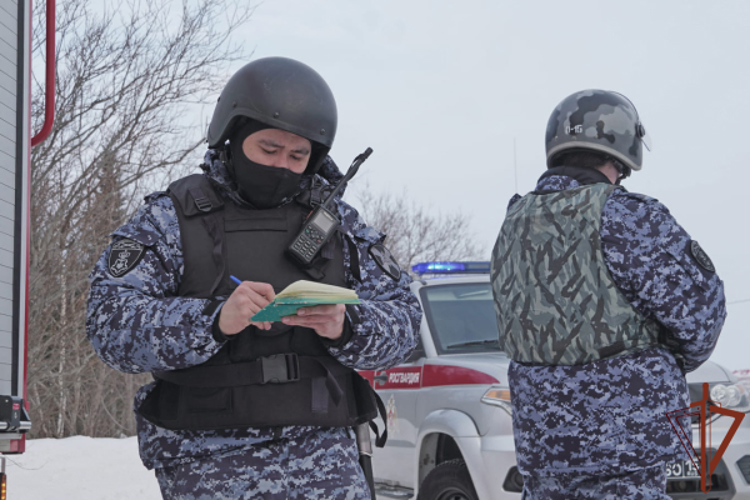 В Ненецком автономном округе Росгвардия приняла участие в антитеррористическом учении
