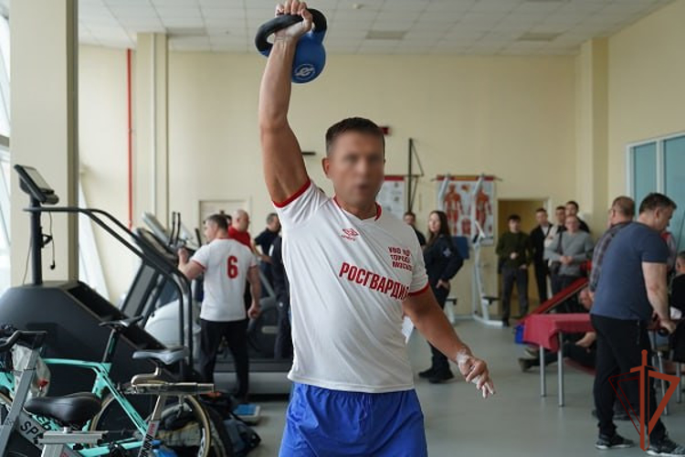 В столичном главке Росгвардии прошёл спортивный праздник для ветеранов 