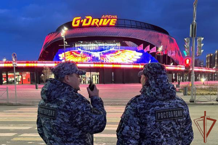 Росгвардия обеспечила правопорядок во время матчей КХЛ в Омске