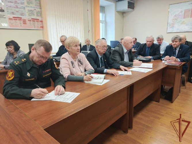 Ветераны Росгвардии подвели итоги смотра-конкурса, посвященного 80-летию Победы в Великой Отечественной войне