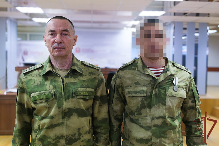 Государственные награды вручены военнослужащим Уральского округа Росгвардии  