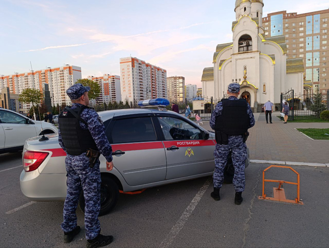 Росгвардия обеспечила безопасность во время празднования Пасхи