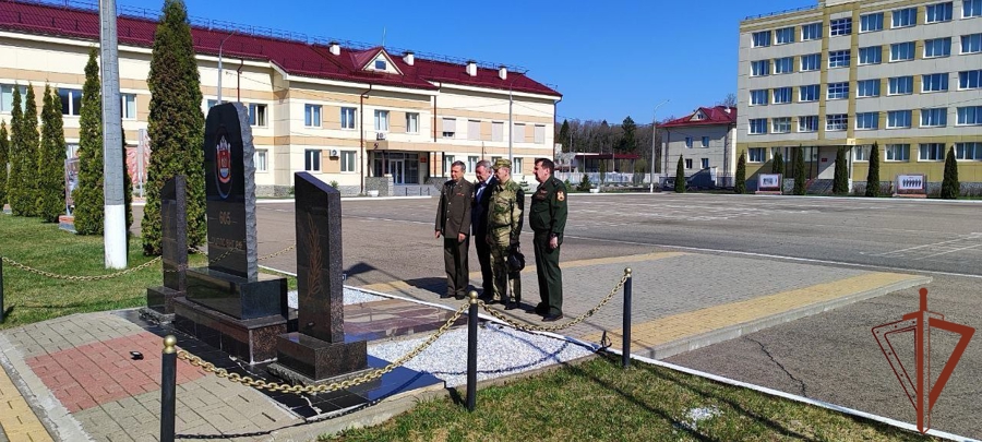 Ветераны ведомства провели памятные мероприятия для военнослужащих и сотрудников Росгвардии в Калужской области