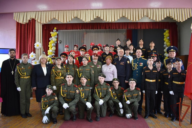 При содействии Росгвардии в Нижнем Новгороде открыт военно-патриотический клуб «Гвардейская смена – Юный гвардеец» 