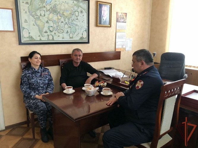 Память погибших в радиационных авариях и катастрофах почтили в Северо-Кавказском округе Росгвардии   