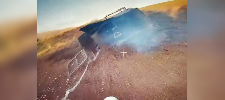 Росгвардейцы уничтожили американский танк М1 Abrams боевиков ВСУ в Харьковской области (видео)