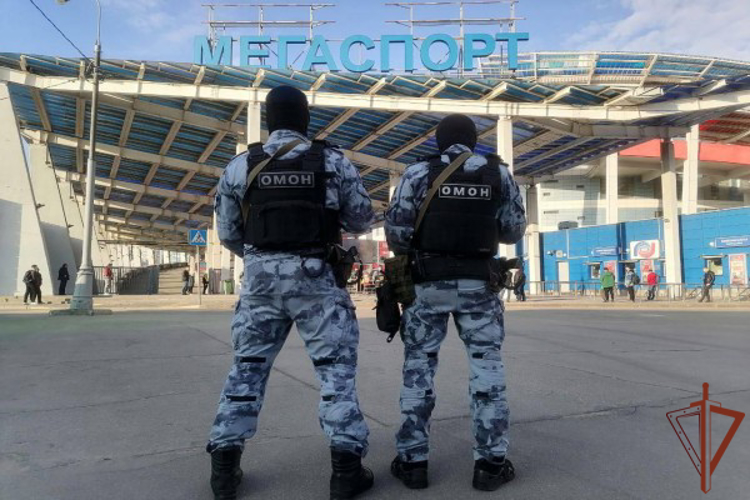 Охрану общественного порядка на спортивных мероприятиях в Москве обеспечила Росгвардия