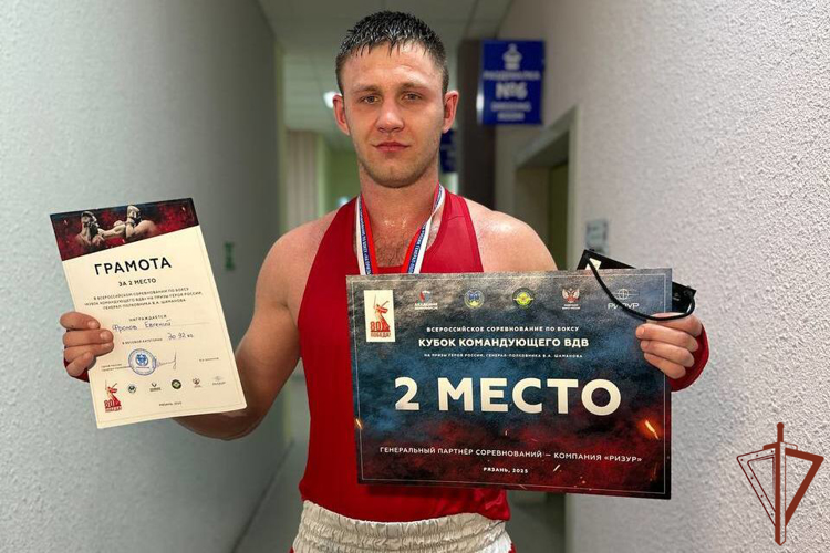 Военнослужащий Центрального округа Росгвардии занял второе место на XII Всероссийских соревнованиях по боксу